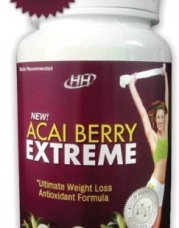 Acai Berry Extreme - Powerful New Formula: All-In-One Weight Loss, Colon Cleanse, Antioxidant, Appetite Suppressant, Metabolism Booster Diet Pill Formula