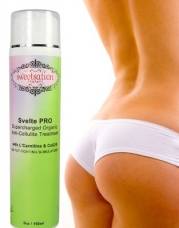 Svelte PRO Supercharged Organic Anti-Cellulite Treatment with L'Carnitine, CoQ10 and 25 Fat Fighting Slimulators