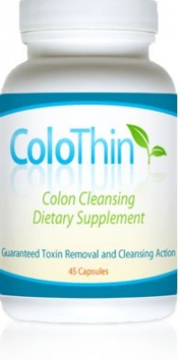 ColoThin Colon Cleanse Detox, 45 count bottle, Weight loss, Dietary Supplement