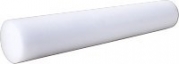 6 inch x 36 inch White Foam Roller - Full Round