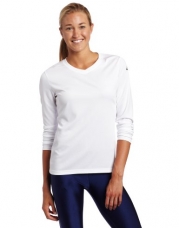 ASICS Women's Ready Set Long Sleeve Top,White,XX-Large