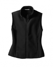 Port Authority - Ladies R-Tek Fleece Vest. >> 4XL,Black