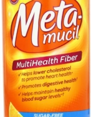 Metamucil Psyllium Fiber Supplement Orange Sugar Free Smooth Texture Powder 114 Doses