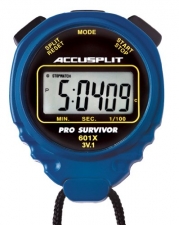 ACCUSPLIT Pro Survivor - A601X Stopwatch, Clock, Extra Large Display (Blue)