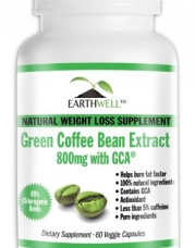 Green Coffee Bean Extract Pure with GCA Natural Weight Loss Supplement 800mg