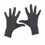 Terramar Adult Thermasilk Glove Liner (Black, Large)