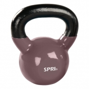 SPRI Kettlebell (Grey/Purple, 45-Pound)