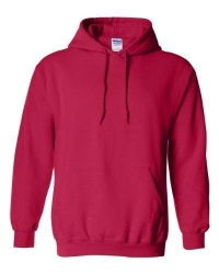 Gildan 18500 Hooded Sweatshirt-18500, Cherry Red, Small