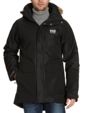 Helly Hansen Men's Dublin Parka Jacket (Black, X-Large)