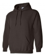 Gildan 18500 Hooded Sweatshirt-18500, Dark Chocolate, Small