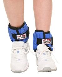All Pro Weight Adjustable Ankle Weights, 10-lb pair (up to 5-lbs per ankle)