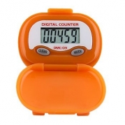 DMC-03 Multifunction Pedometer with Steps, Distance and Calories - Orange