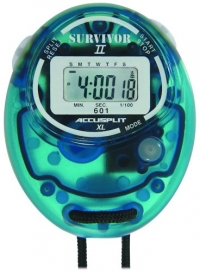 ACCUSPLIT Survivor - S2XL Stopwatch, Clock (Aqua)
