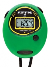 ACCUSPLIT Survivor - S2XL Stopwatch, Clock (Green)