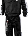 Fighting Sports Nylon Hooded Sauna Suit, Black, Medium