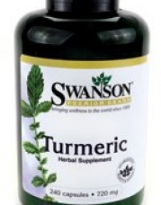 Swanson Premium Brand Turmeric Powder, 720 mg, 240 Gelatin Caps