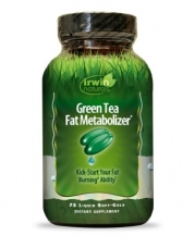 Irwin Naturals Green Tea Fat Metabolizer Dietary Supplement, 75 Liquid Softgels