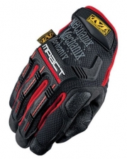 2014 Mechanix Wear M-Pact Gloves - Black/Red - Medium (9)