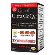 Qunol Ultra CoQ10 - 100% Soluble Coq10 100mg - 3X Better Absorption Coenzyme Q10 - 120 Softgels (4 Month Supply)