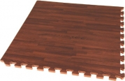 IncStores - 5/8 Soft Wood Interlocking Foam Tiles (Cherry, 12 Tiles) - Excellent for trade show flooring, exhibit flooring, display flooring, conventions, living areas, play rooms, yoga, pilates and other light aerobic/cardio exercises