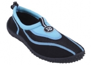 New Mens Slip on Water Pool Beach Shoes Aqua Socks (7, Blue 5907)