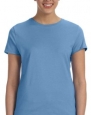 Hanes Classic-Fit Jersey Women's T-Shirt 4.5 oz, XL-Carolina Blue
