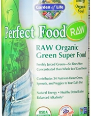 Garden of Life Perfect Food Raw Organic Green Super Food, 240 Gram