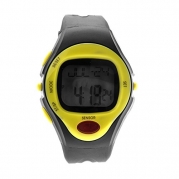 Foxnovo 06221 Waterproof Unisex Pulse Heart Rate Monitor Calorie Counter Sports Digital Watch with Date /Alarm /Stopwatch (Yellow)