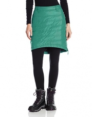Skhoop Women's Short Down Skirt, Emerald Green, X-Small