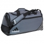 adidas Team Speed Small Duffel Bag, Lead (12 x 22 x 12-Inch)