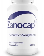 Zanocap Diet Pills for healthy weight loss, appetite suppressant, and ephedra free fat blocker for weight control. 90 capsules, 500mg each, All Natural Ingredients. 100% Money Back Guarantee.