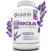 Forskolin 250mg 20% Standardized - Get the Insta Belly Melt - FREE BONUS Weight Loss eBook ($35 Value) - 100% Natural, Clinically Proven Dietary Supplement to Rapidly Burn Visceral Fat Leaving Lean Muscle Behind - Pure Coleus Forskohlii Root Extract Mel
