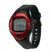 Calories Counter Fitness Pulse Heart Rate Monitor Sport Watch Stopwatch Red