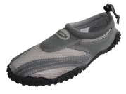 Men's Wave Water Shoes Pool Beach Aqua Socks, Yoga , Exercise,7 D(M) US,Dark Grey/Grey 1185m