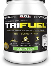 BRL Sports Nutrition TriFuel, Lemon/Lime-Caffeine Free  900 grams