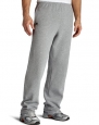 Russell Athletic Men's Dr-Power Fleece Open Bottom Pocket Pant, Oxford, Small