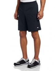 Champion Men's Jersey Short With Pockets, Navy, Medium