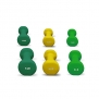 Neoprene dumbbells set of 3-pair: 3, 4, and 5 lbs (24 lbs total) - ²D467Z