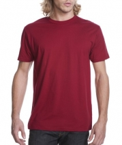 NEXT LEVEL Mens Fitted Tee>XS Cardinal