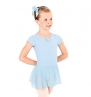 Child Short Sleeve Dance Dress,TH5510CBLKM,Black,Medium