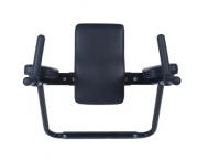 Ultimate Body Press Wall Mounted Dip Station with Vertical Knee Raise