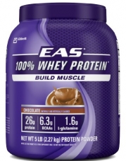 EAS 100% Whey Protein, Chocolate, 5 Pounds