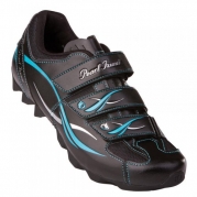 Pearl iZUMi Women's W All-road II Cycling Shoe,Black/Silver,36 EU/4.5 M US
