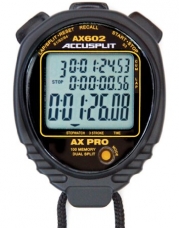 ACCUSPLIT AX602 100 Memory Stopwatch (Black)