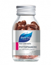 PHYTO PHYTOPHANÈRE Hair and Nails Dietary Supplement, 1 Month Supply, 60 Count