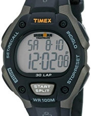 Timex Men's T5E901 Ironman Watch with Black Resin Band