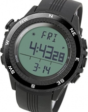 [Lad Weather] Watch Running Outdoor Digital Compass Altimeter Chronograph Weather Forecast German Sensor Outdoor Wrist Sport Watches (Climbing/ Running/ Walking/ Camping) Men's