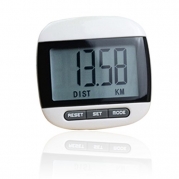 Multi-function LCD Display Pedometer Jogging Step Pedometer Walking Calorie Distance Counter(Black)