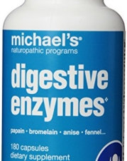 Michael's Naturopathic Progams Digestive Enzymes, 180 Count
