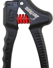 *NEW* Death Grip (TM) Adjustable Grip & Hand Strengthener by MummyFit | Crafted From Indestructible Thermoplastic Nylon & Steel | Best Heavy Duty Gripper Exerciser Delivers a Bone Crushing Vulcan Vise Grip | Crush a Team Captains Hand Like a Ball of Putty